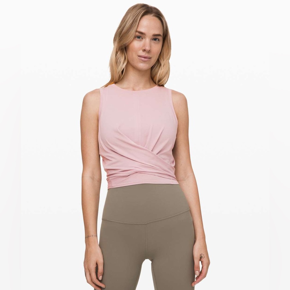 lululemon Time To Restore Tank (Pink/Mauve)